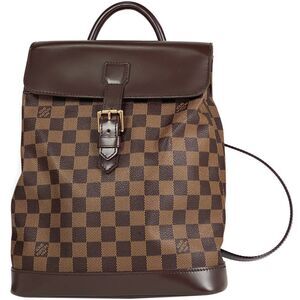 Louis Vuitton Soho Backpack Daypack Rucksack Damier Brown